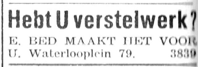 Advertentie van Elisabeth Bed