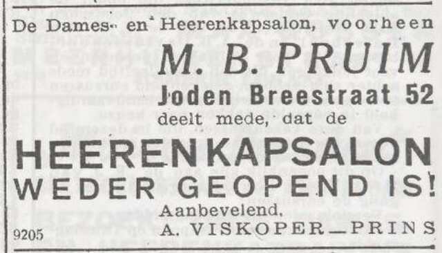 Heropening kapsalon