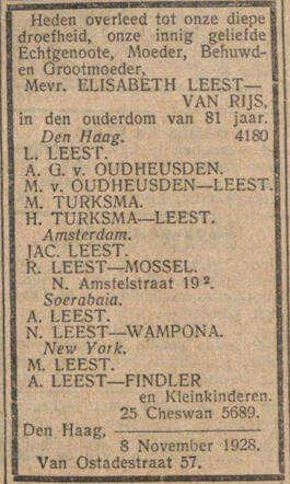 Betje Leest-van Rijs