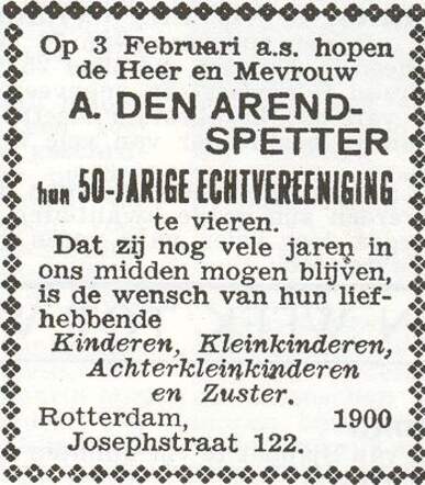 Betje den Arend-Spetter