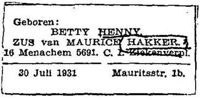 Betty Henny Hakker
