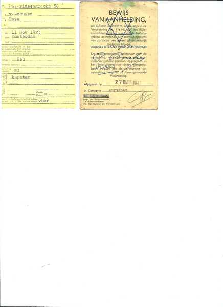 Bewijs van Aanmelding