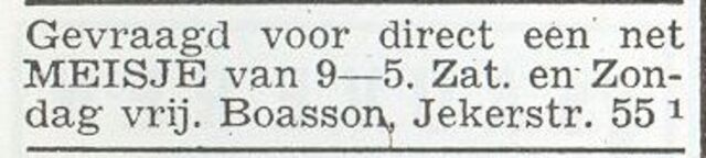 Gezin Rebekka Josephina Boasson