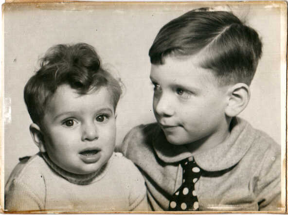 Nico (right) and Lodewijk (Lodi) Bonnewit
