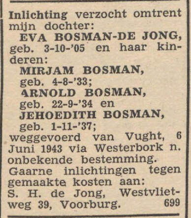 Bosman NIW 21-09-1945