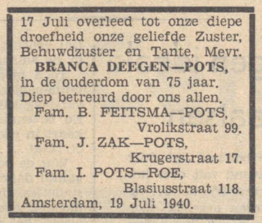 Branca Deegen-Pots