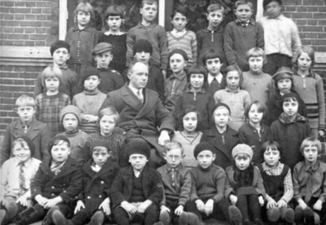 4e klas Vledderschool, Meppel 1934