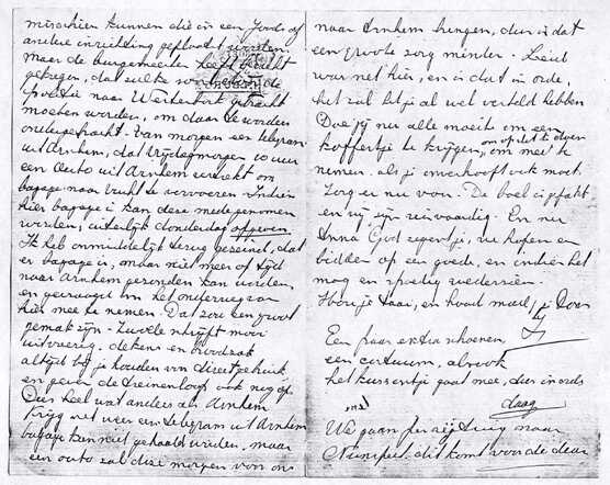 Brief van de Försters aan hun nichtje Anna - pagina 2