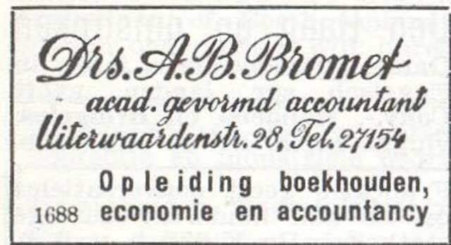 Abraham Benjamin Bromet (en)