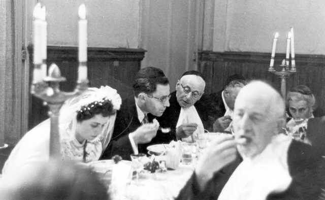 Bruiloft, Den Haag, 1942