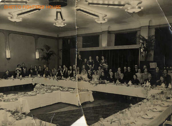 Bruiloft op 18 april 1939 in Amsterdam