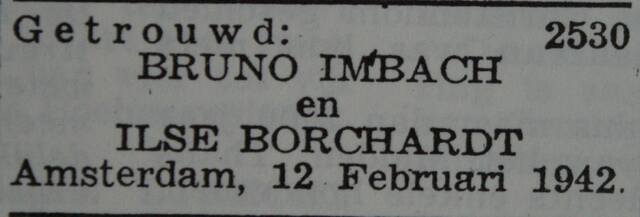 Bruno Imbach and his family