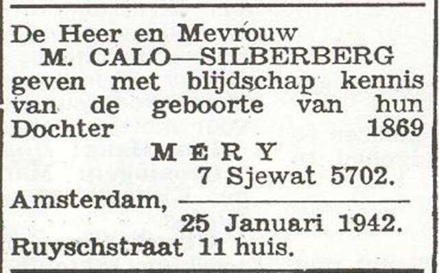 Gezin Maurits Calo