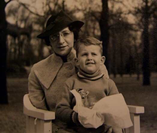 Nora Susan-Levie met haar zoontje Felix
