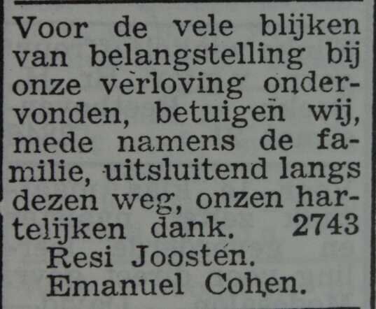 Cohen-Joosten