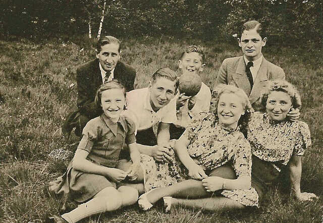 David Beesemer met de kinderen