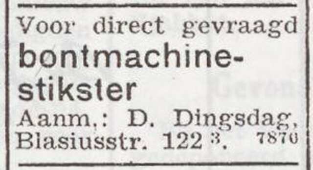 Advertentie