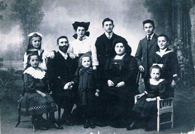 De kinderen Frank in 1909