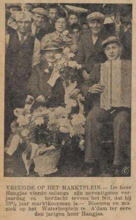 De Sumatra Post, 18 oktober 1932, pag. 12. Verjaardag en jubileum van Jesaia Hangjas in 1932.
