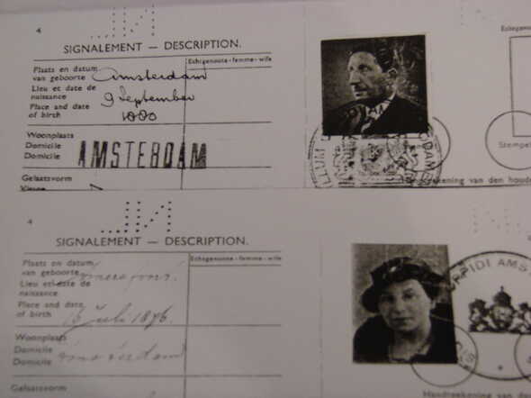 Jozef Tafelkruijer  Gozina Tafelkruijer-Snatager/paspoortfoto's