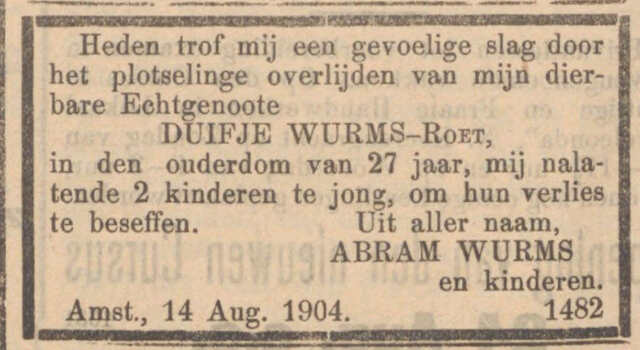 Duifje Wurms-Roet