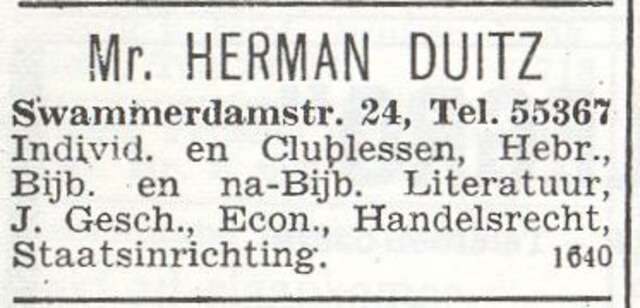 Herman Duitz