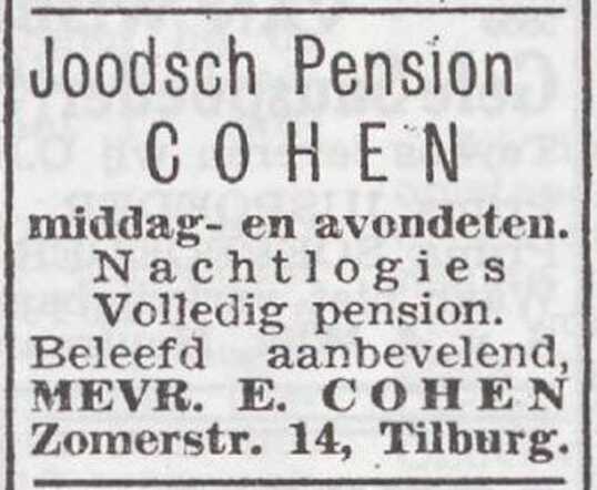 Advertentie van Edith Cohen-Posner