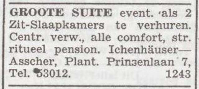 Advertentie te huur aangeboden van Elias Ichenhäuser