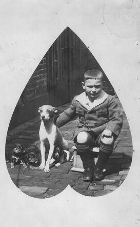Elie Weijl met hond