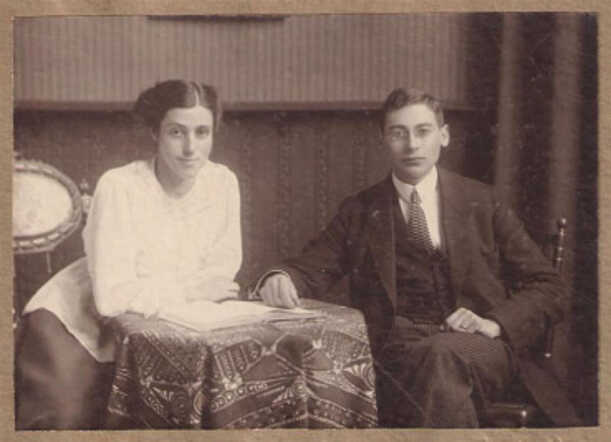 Elisabeth Heimans en Charles Vecht, 1917