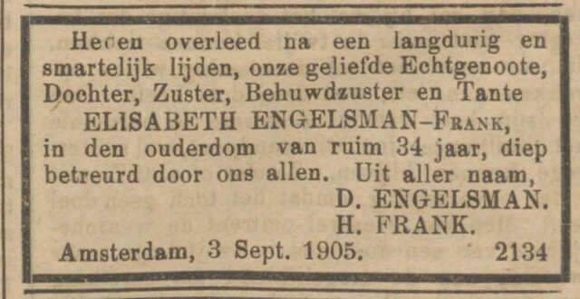 Elisabeth Engelsman-Frank