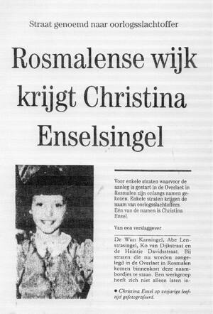 Article on the Ensel family