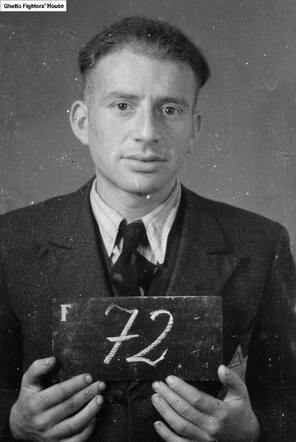Erwin Moses, gefotografeerd door Breslauer in kamp Westerbork