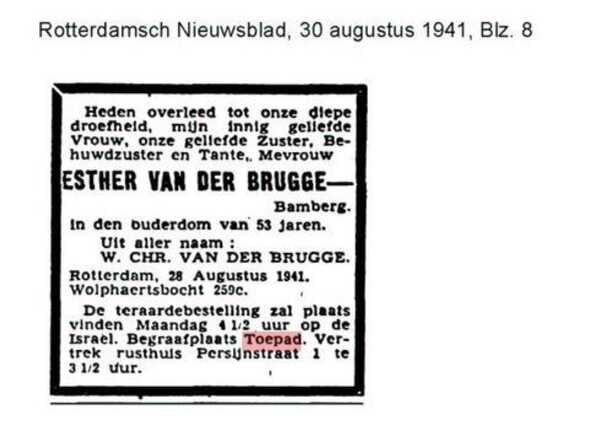 Esther van der Brugge-Bamberg
