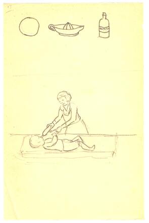 Drawing Eva de Vries-Gans