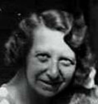 Eva de Winter, about 1935