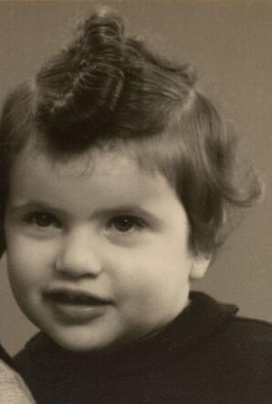 Eva van der Meusen, about 1941