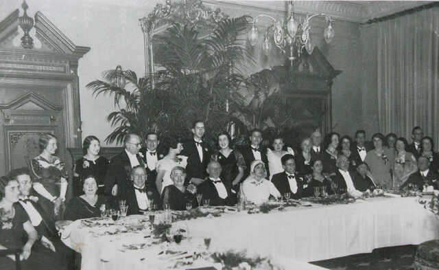 Families Bolle en Hertzberger, Scheveningen 1934