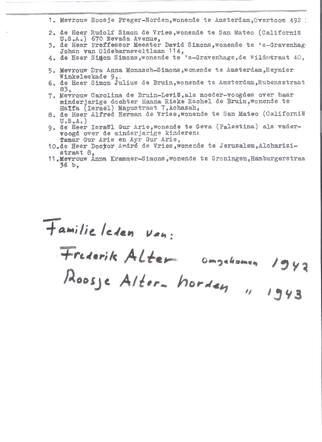 Familieleden van Frederik Alter en Roosje Alter-Norden 001