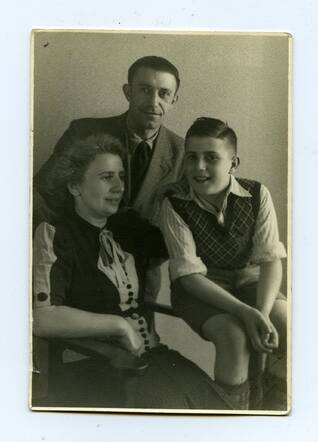 Julius, Gerda en Lothar Gold