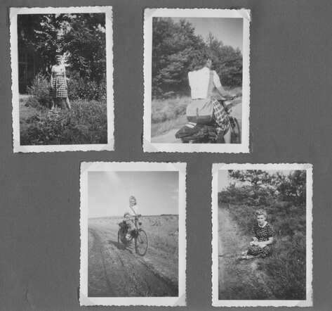 Four photos of 'Jet'