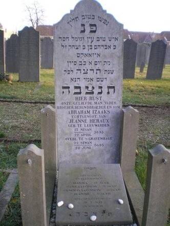 Memorial stone Hanna de Groot-Izaaks