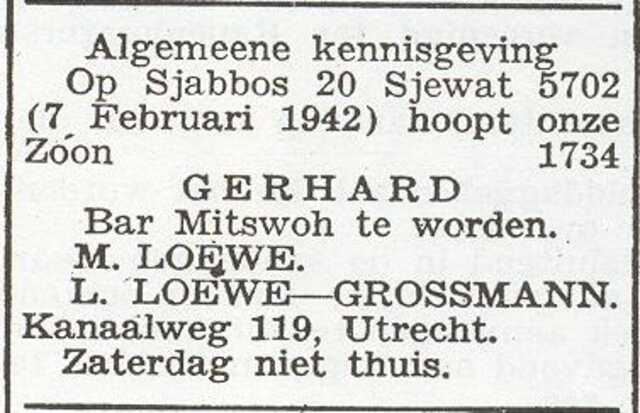 Gezin Max Loewe