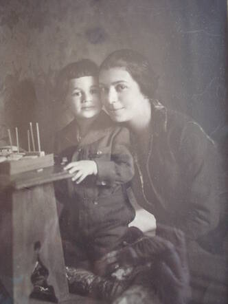 Gertrud Pollack-Simons met Fritz Gerhard Pollack