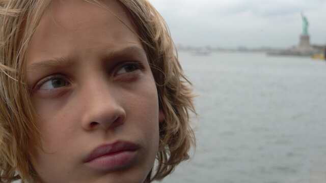 Goos op de Staten Island Ferry