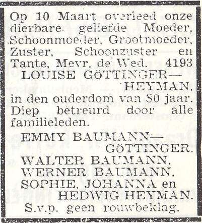 Rouwadvertentie