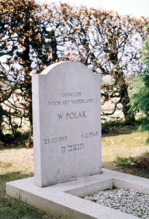 Grafsteen W. Polak