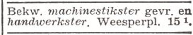 Advertentie van Aron Greiwer