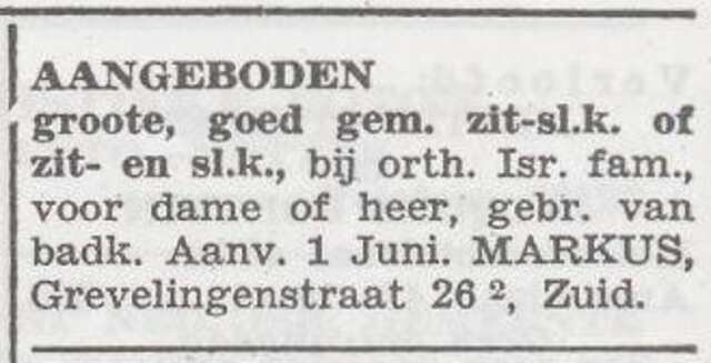 Te huur aangeboden