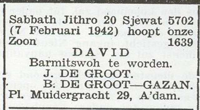 Gezin Joachim de Groot